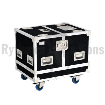 L-⁠ACOUSTICS X12 Double Flight case for 2 loudspeakers