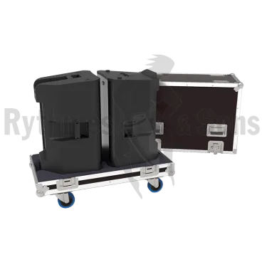 QSC K12 Flight case pour 2 enceintes