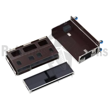 ETC Ion Xe20 + Fader Wing + 2 écrans 24" Flight-⁠case pour console lumière + 2 écrans 24"