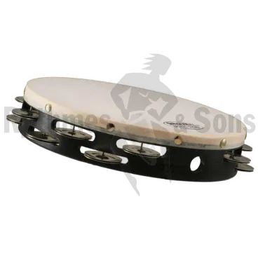 GROVER T2/GS Tambourin Ø10"/25cm Argent Hybride