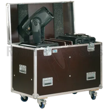 Flight case for 2 moving Heads MAC 250 ENTOUR - MARTIN / MAC 250 KRYPTON - MARTIN / MAC 250 WASH - MARTIN