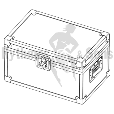 MARTIN MAGNUM 2500 Hz Flight case for haze machine