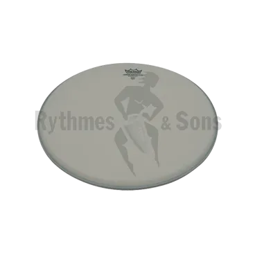 Peau REMO Ambassador sablée pour tom Ø6"
