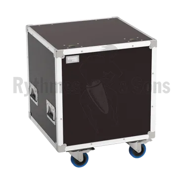 Flight-case OPENROAD® 600x600xH600 pour 4 (2x2) projecteurs