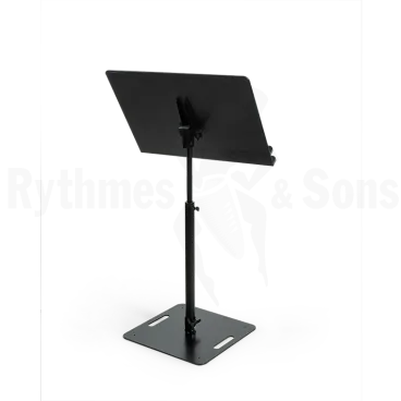 RYTHMES & SONS CLAUDIO® Pupitre de chef 70x50cm avec embase plate