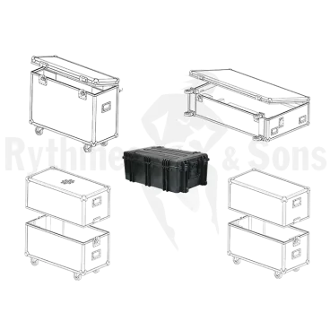 Produit CONCORDE 8000R Lot de 5 flight-cases pour marimba démonté Image