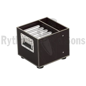 Bac empilable pour 20 pieds de praticables Ø50xL20cm