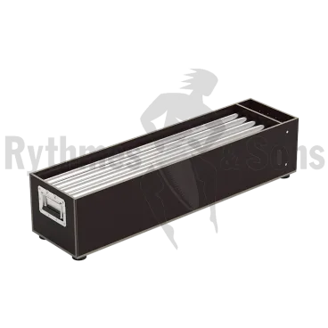 Bac empilable pour 20 pieds de praticables Ø50xL100cm