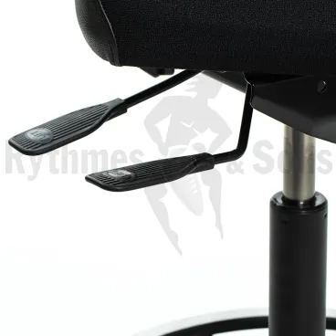 RYTHMES & SONS AMY® Low Chaise haute réglable avec assise rectangulaire