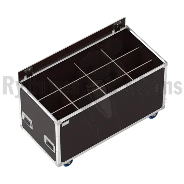 Flight-case OPENROAD® 1200x600xH600 pour 12 (4x3) projecteurs