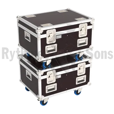 Flight-⁠case pour 4 lyres MARTIN Rush MH10 Beam FX