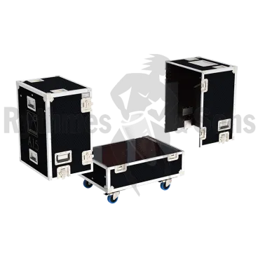 L-⁠ACOUSTICS A15 Focus, A15 Wide Double Flight case for 2 loudspeakers in line
