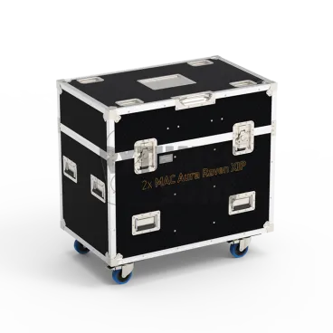 Flight-⁠case pour 2 lyres MARTIN MAC Aura Raven XIP