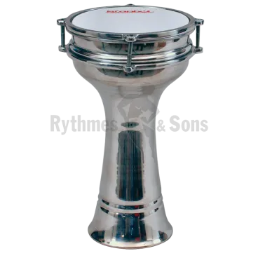 Darbouka Ø6" smooth aluminium body