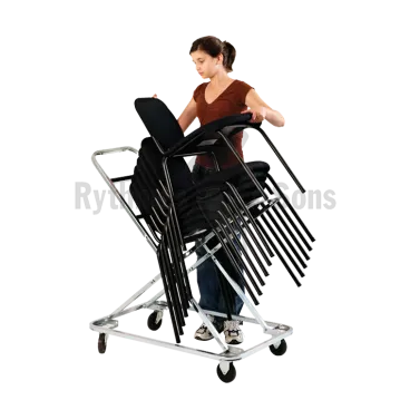 Chariot Wenger pour 18 chaises "étudiant"