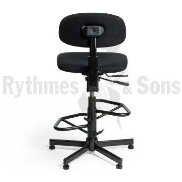 RYTHMES & SONS LUCIA® Chaise haute réglable avec 2 reposes-pieds