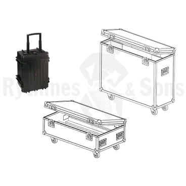 Lot de 3 flight-cases pour marimba Adams MSHV/MSPV démonté