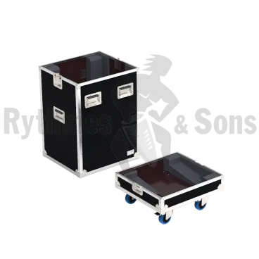 APG UC206N Flight case pour 2 enceintes