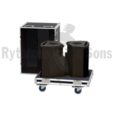 Flight-case 2 enceintes 12XT / 12XTi L-⁠ACOUSTICS
