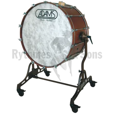Adams bass drum on stand with Remo head 9 cm