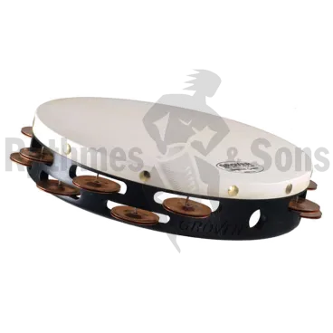 GROVER T2/BC Tambourin Ø10"/25cm Argent Hybride