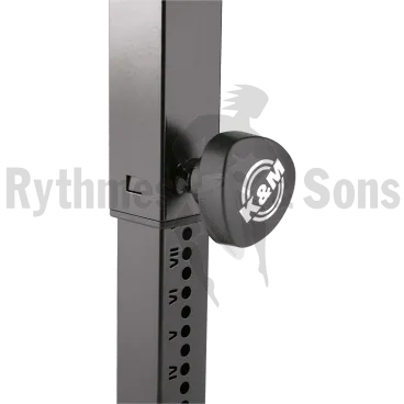 KONIG & MEYER (K&M) 14085 Banquette en simili cuir noir