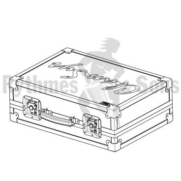 CHAMSYS MagicQ MQ50 Compact, MagicQ MQ70 Compact Flight-⁠case pour console lumière