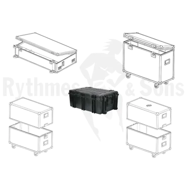 Produit CONCORDE 7000 Lot de 5 flight-cases pour marimba démonté Image