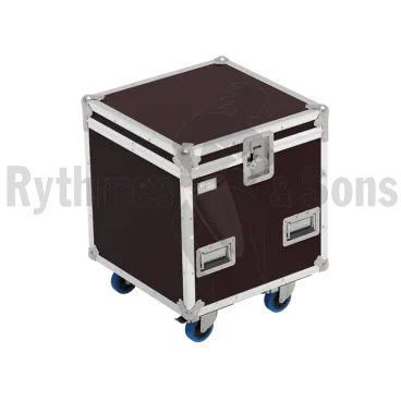 Flight-case Classique 600x600xH600 pour 4 (2x2) projecteurs