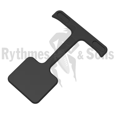 RYTHMES & SONS 800x600 Floor pad in black peinted plywood