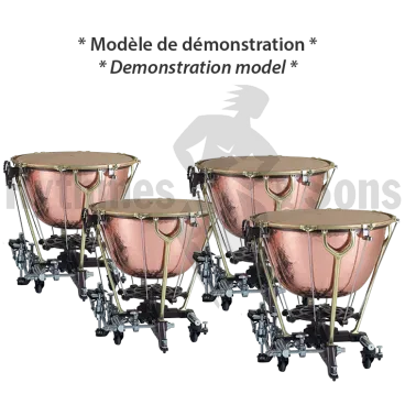 Set of 4 ADAMS Philharmonic Marinus Komst 23"+26"+29"+32" Berlin Philharmonic Timpani