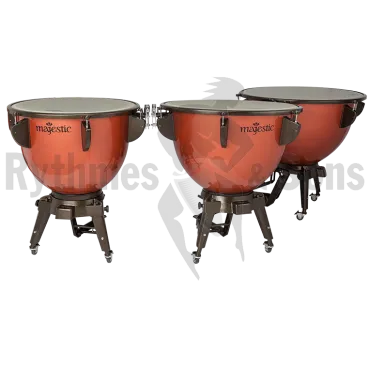 Set of 2 MAJESTIC Harmonic fiberglass 26"+29" timpani