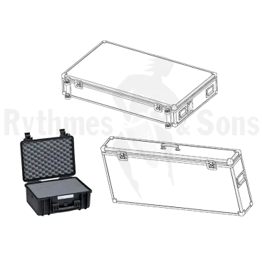 Produit MUSSER M55 Lot de 3 flight-cases pour vivraphone démonté Image