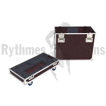 YAMAHA DSR115 Flight case pour 2 enceintes