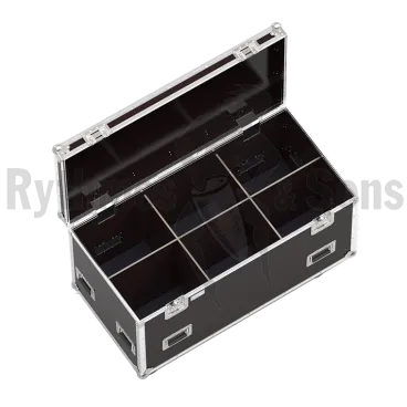 Flight-case Classique 1200x600xH600 pour 6 (3x2) projecteurs