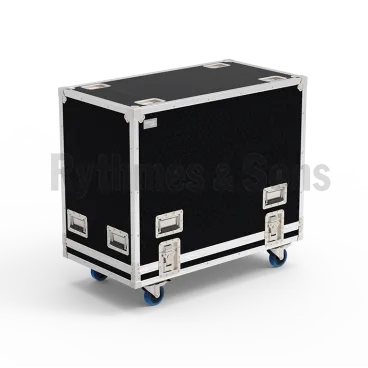 YAMAHA DZR15, DZR15-D Flight case pour 2 enceintes