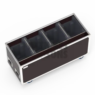 Flight-⁠case pour 4 lyres ROBE LEDBeam 350™