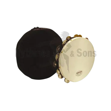 GROVER T2/GS-⁠8 Ø8"/20cm Tambourine Hybrid Silver