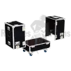 L-⁠ACOUSTICS A15 Focus, A15 Wide Double Flight case for 2 loudspeakers in line