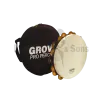 GROVER T2/BC Tambourin Ø10"/25cm Argent Hybride
