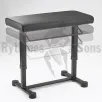 KONIG & MEYER (K&M) 14080 "Uplift" black imitation leather Piano bench