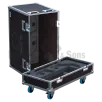 Flight cases 2 loudspeakers NUQ15 TURBOSOUND