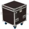 Flight-case Classique 600x600xH600 pour 6 (3x2) projecteurs