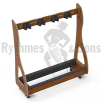 RYTHMES & SONS Chariot ratelier caramel pour 3 contrebasses ou 4 violoncelles