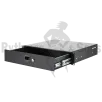 Steel rack drawer 19" 2U depth 373mm