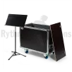 RYTHMES & SONS Flight-⁠case rangement OPENROAD® pour 20 pupitres MANHASSET® Voyager #52