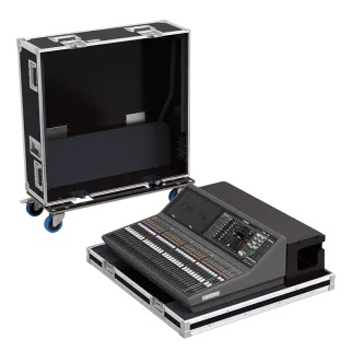 Flight-cases consoles&nbsp;de&nbsp;mixage