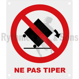 Etiquettes adhésives de sécurité et d'information