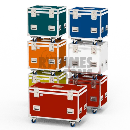 Malles Classique, revêtement PVC couleur (300kg max.)