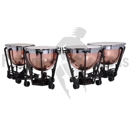 Timbales ADAMS Professionnel Gen II, Cuivre martelé parabolique 2PAPRIIKHxx